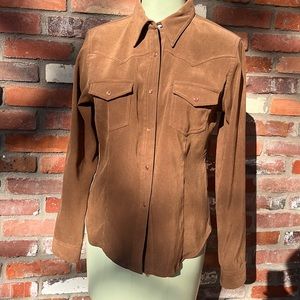 VTG 5 Star by Roper Pearl Snap Shirt size Small